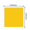 100 Square Food-Grade Aluminum Foil Sheets, 9 x 9 cm, Metallic Rose Red, Smooth Surface view 2