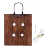 Zasdvn Rustic Vertical Wooden Wall Planter, Country Style view 1