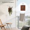 Zasdvn Rustic Vertical Wooden Wall Planter, Country Style view 2