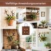 Zasdvn Rustic Vertical Wooden Wall Planter, Country Style view 4