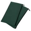 2-Pack PU Zipper Pouches for Money and Documents, Green view 1