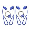 Sosoport Soft Silicone Nose Clip and Earplug Set with Cord for Children and Adults view 1