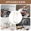 Wall-Mounted Pot Lid Holder with Suction Cups, No Drilling view 4