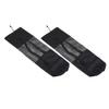 INOOMP Black Yoga Mat Bag, 2-Pack, with Mesh Pockets, Portable view 1