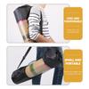 INOOMP Black Yoga Mat Bag, 2-Pack, with Mesh Pockets, Portable view 3