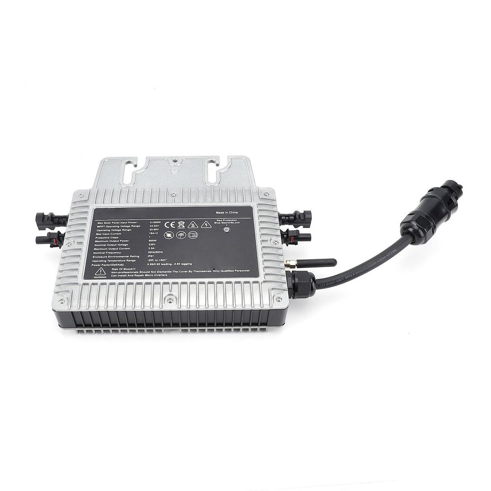 Jiawu MPPT Grid-Tie Inverter with Powerful CPU, Real-Time Monitoring, Aluminum Alloy Housing