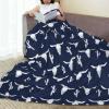 fifbird Flannel Fleece Blanket, Cow and Western Cactus, Cozy, Lightweight, Soft Bedspread view 2