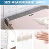 uyeoco Bed Gap Filler, Light Gray, 100 x 5 x 5 cm view 4