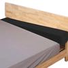 uyeoco Bed Gap Filler, Long Memory Foam Headboard Cushion, Black, 150 x 20 x 20 cm view 1