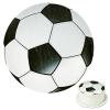 Edible Soccer Cake Topper, 8-Inch Fondant Soccer Ball Decoration view 1