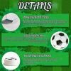 Edible Soccer Cake Topper, 8-Inch Fondant Soccer Ball Decoration view 3
