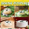 Edible Soccer Cake Topper, 8-Inch Fondant Soccer Ball Decoration view 4