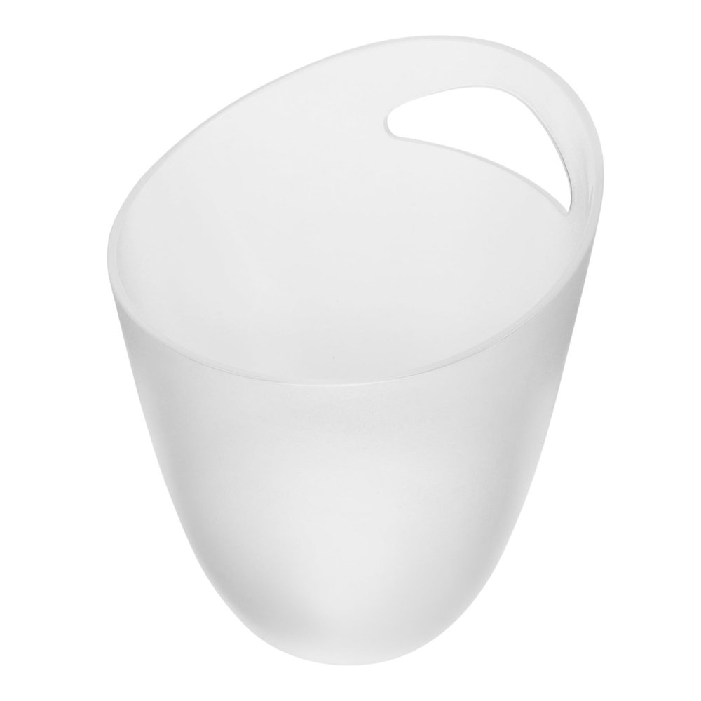 Toyvian Transparent Champagne Cooler with Handles, 3.2 L