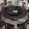 Large Round Wooden Serving Tray, 50.8 cm, Green view 1