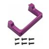 RC Car Parts for Losi Micro LOS00007 1/24 Aluminum Servo Mount, 2WD Front Buggy RTR Upgrade Replacement (Purple) view 1