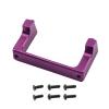 RC Car Parts for Losi Micro LOS00007 1/24 Aluminum Servo Mount, 2WD Front Buggy RTR Upgrade Replacement (Purple) view 2