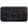 DHOME Upholstered Rounded Smooth Velvet Wall-Mounted Acoustic Sound-Absorbing Headboard, 100 cm, Luxurious Black view 2