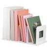Veemoon Vertical Desktop File Organizer with Multiple Compartments, White view 1
