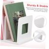 Veemoon Vertical Desktop File Organizer with Multiple Compartments, White view 3