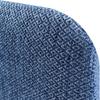 DHOME Rounded Upholstered Velvet Wall-Mounted Headboard, Silver Marine, 55 in view 3