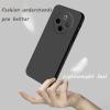 FortiCase Case for Xiaomi 17 with 2 Screen Protectors, Black Silicone view 4