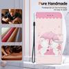 YKTO Flip Case for Huawei Y5 2018 with White Bear Pattern view 2