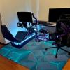 Gaming Chair Mat for Hard Floors, 130 x 160 cm view 2