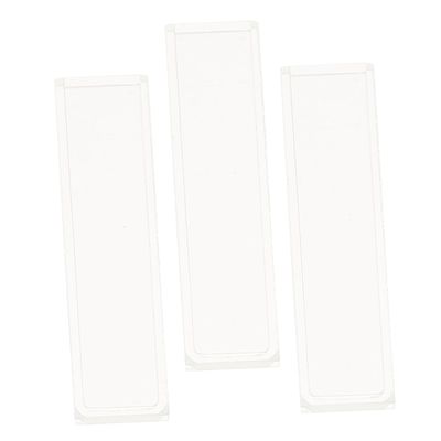 10 mm Glass Cuvettes for UV-Vis-NIR Spectrometers, 3 pcs