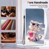 PU Leather Flip Case for Huawei P40 Lite with Wallet and Magnetic Closure, The Little Tiger Drinks Lemonade view 2
