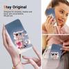 PU Leather Flip Case for Huawei P40 Lite with Wallet and Magnetic Closure, The Little Tiger Drinks Lemonade view 4