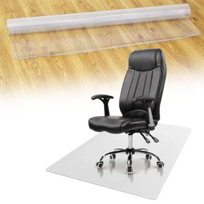 Transparent 1 mm PVC Chair Mat for Hard Floors, Rectangular, 50 x 160 cm