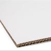 5 Cut-to-Size Sheets of Sturdy 3 mm Double-Wall Corrugated Board, White Both Sides, 40 x 60 cm view 2