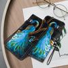 Huawei P20 Flip Case, PU Leather Wallet Cover with Peacock Painting view 3