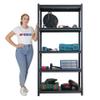 PROREGAL Mega Deal 5-Pack Heavy-Duty Shelving Unit Thorin 180 x 90 x 40 cm, 350 kg per Shelf, Black Steel view 4
