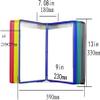 Wall-Mounted A4 Flip-Book Display for Efficient Document Organization view 2