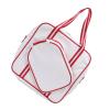 UPALDHOU Large-Capacity Racket Sling Bag, PU Leather, Single-Racket Compartment view 4