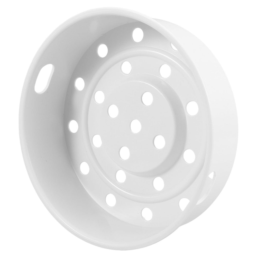 1.6 L Rice Cooker Steamer Basket, White, Round, 1 Piece, Christmas Theme Party