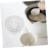 1.6 L Rice Cooker Steamer Basket, White, Round, 1 Piece, Christmas Theme Party view 4