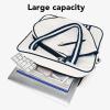 UPALDHOU Tennis Racket Bag with Shoulder Strap, Blue view 4
