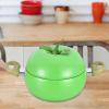 Nonstick Soup Pot with Lid, Fruit-Shaped view 3