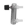 Panel-Type Transparent Acrylic Gas Flow Meter Tester, 0–10 LPM, 4% Accuracy view 3