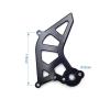 EJUOYO Chain Guard Compatible with Yamaha DT230 and Loncin MT250/TSE250R, Black view 3