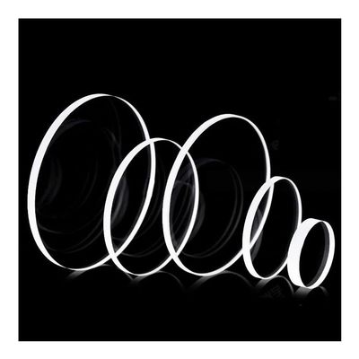 Ultrathin Quartz Glass Wafer High-Temperature Microscope Slides for Laboratory Use (20 mm x 2 mm)