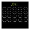 Ultrathin Quartz Glass Wafer High-Temperature Microscope Slides for Laboratory Use (20 mm x 2 mm) view 3
