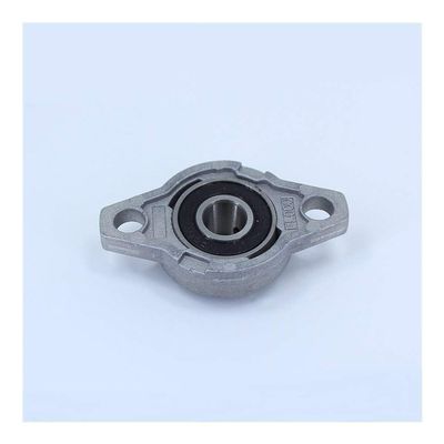 KFL08 Pillow Block Flange Bearing, 8 mm Shaft, Zinc Alloy Housing, Chrome Steel, 4-Pack