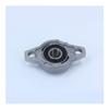KFL08 Pillow Block Flange Bearing, 8 mm Shaft, Zinc Alloy Housing, Chrome Steel, 4-Pack view 1