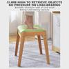 Upholstered Indoor Wooden Bench for Kitchen, Living Room, Dining Room, or Entryway view 4