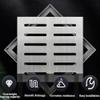 QIYFOZ Heavy-Duty Square Drain Cover, 50 x 50 x 3 cm view 2