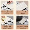 Waterproof Aluminum Metal Baseboard Trim for Walls, 4/6/8 cm (3 Pieces, 8 cm High) view 3