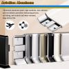 Waterproof Aluminum Metal Baseboard Trim for Walls, 4/6/8 cm (3 Pieces, 8 cm High) view 4